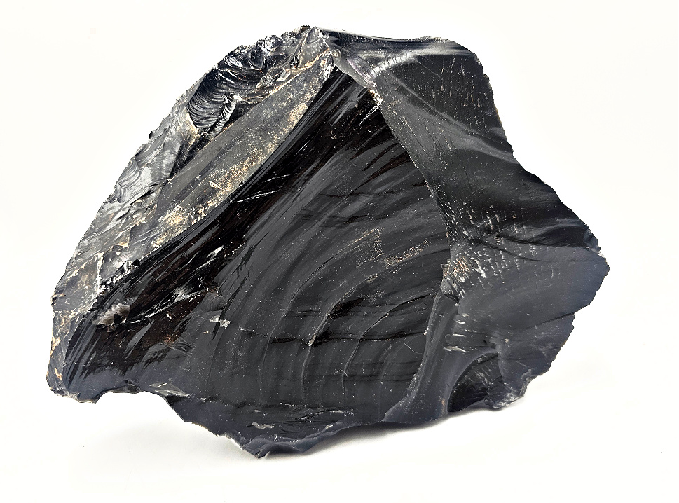 Black Obsidian Rough Large L (3.76kg) Black Obsidian Rough Large
