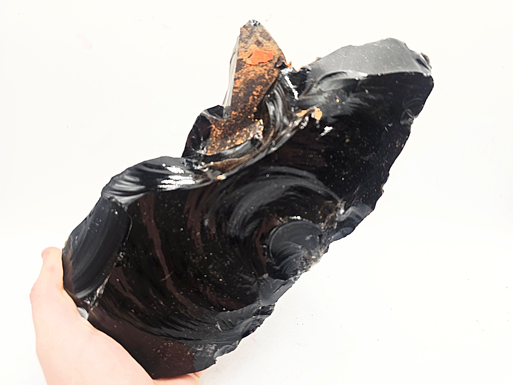 Black Obsidian Rough Large M (3.62kg) Black Obsidian Rough Large M (3.62kg) - Image 2