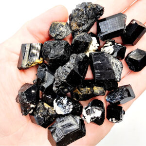 Black Tourmaline Natural Terminated Mini's