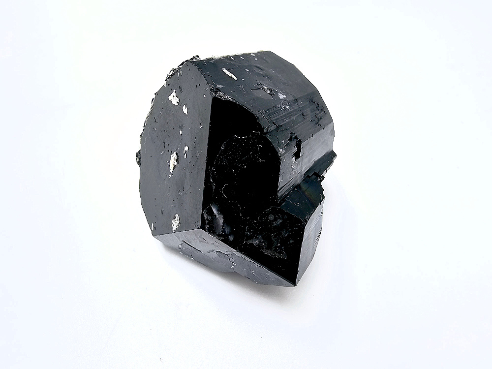 Black Tourmaline Rough L (82g) Hyalite Inclusions Black Tourmaline Rough L (82g) Hyalite Inclusions