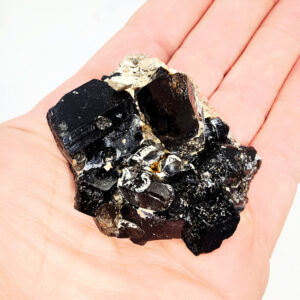 Black Tourmaline Rough N (62g) Hyalite