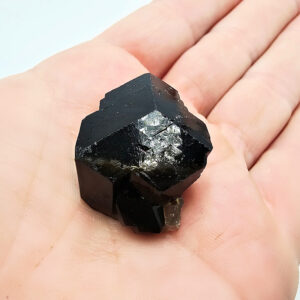 Black Tourmaline Rough S (24g) Mercedes Star