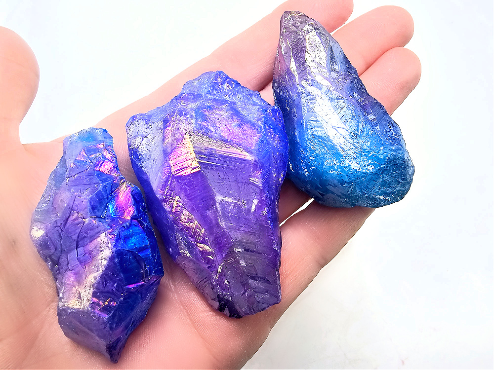 Blue Aura Quartz Stone Blue Aura Quartz Stone