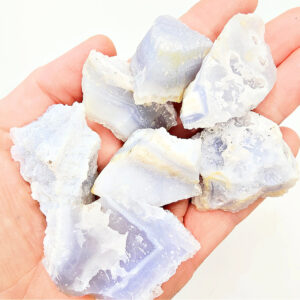 Blue Chalcedony Rough Specimens