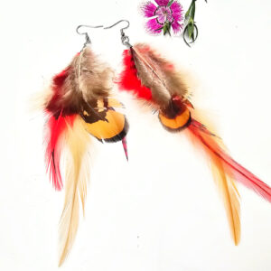 Bohemian Feather Earrings