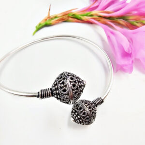 Brass Ethnic Tribal Balls Bangle