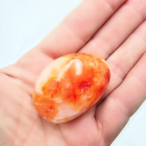 Carnelian Palm Stone O (50g)