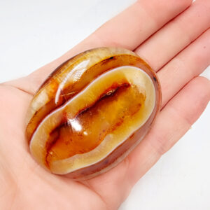 Carnelian Palm Stone