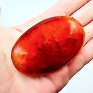 Carnelian Palm Stone
