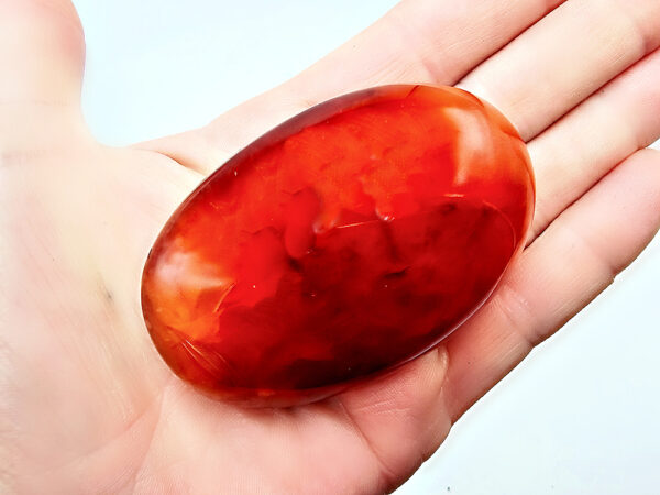 Carnelian Palm Stone