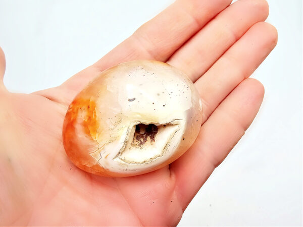 Carnelian Palm Stone