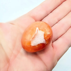 Carnelian Palm Stone