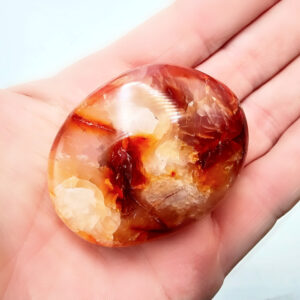 Carnelian Palm Stone
