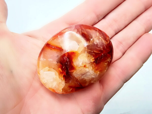 Carnelian Palm Stone
