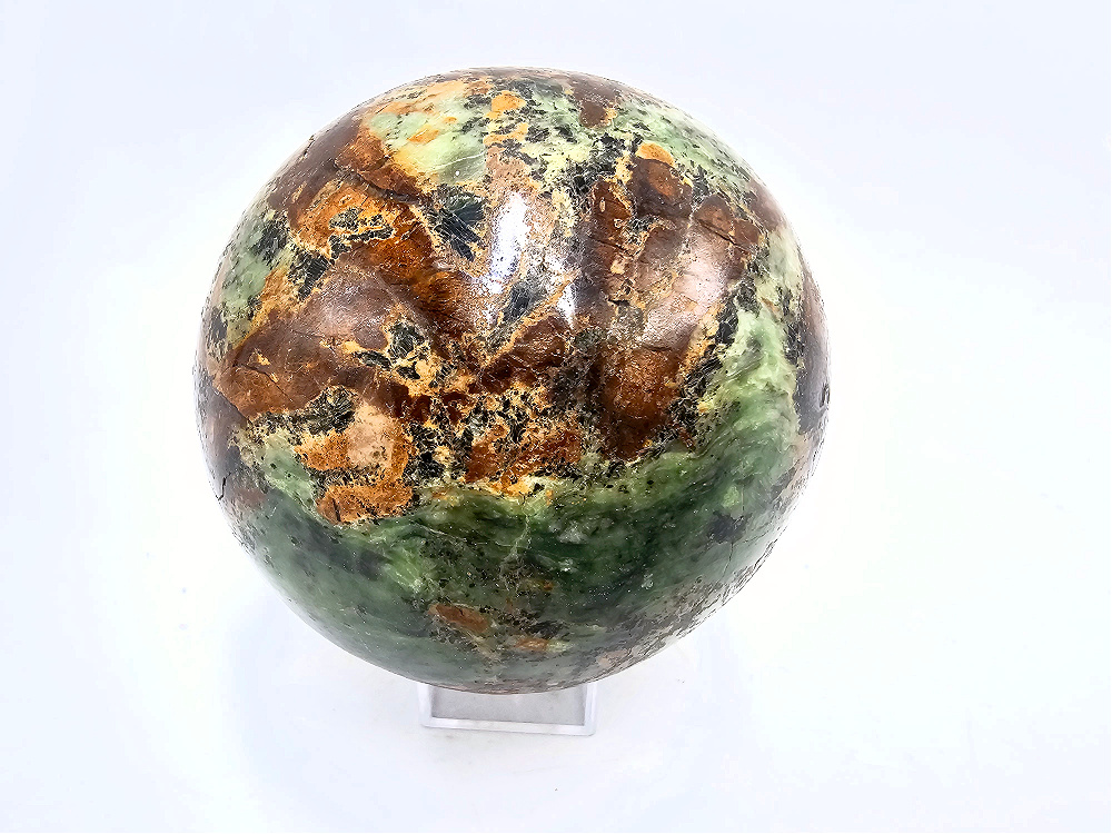 Chrysoprase Sphere B (446g) Chrysoprase Sphere B (446g) - Image 2