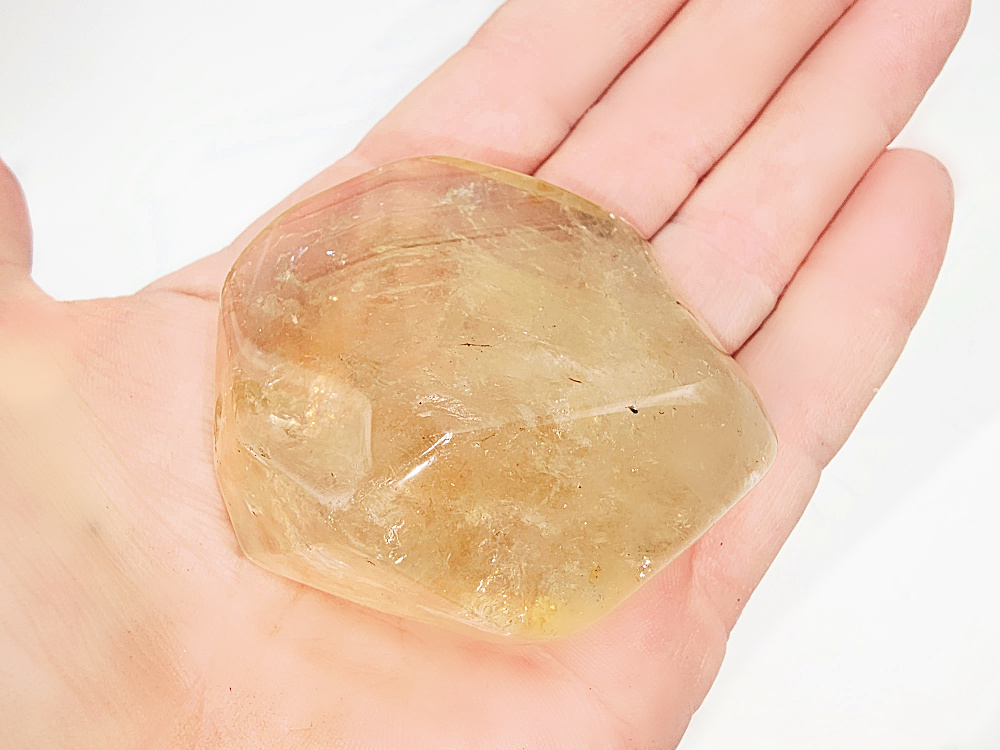 Congo Citrine Polished Freeform B (112g) Congo Citrine Polished Freeform B (112g) - Image 2
