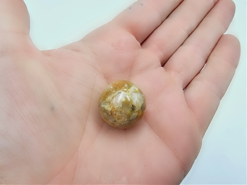 Crazy Lace Agate Sphere (2cm) Crazy Lace Agate Sphere (2cm)