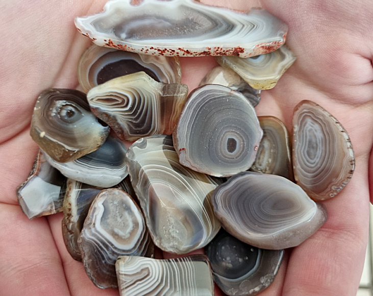 Mini Agate Crystal Slices (2-4cm) Mini Agate Crystal Slices (2-4cm)