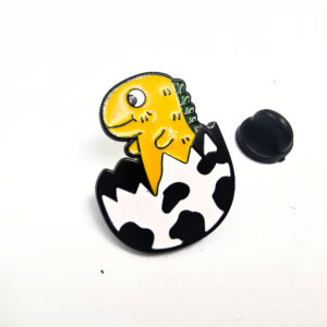 Dinosaur in Egg Pin Badge