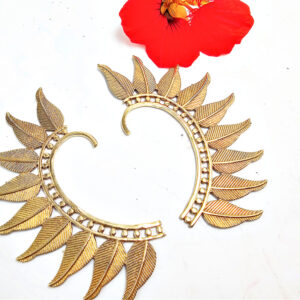Feather Cuff Earring (Brass)