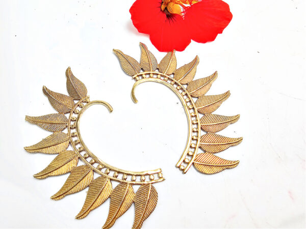Feather Cuff Earring (Brass)