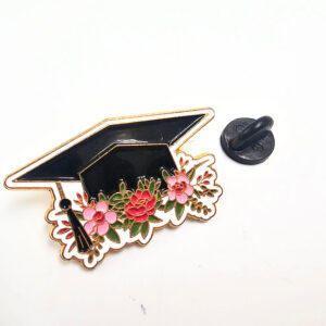 Graduation Hat Pin Badge