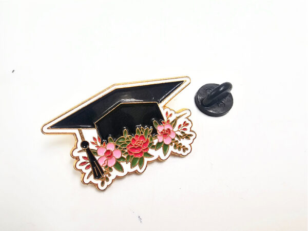 Graduation Hat Pin Badge
