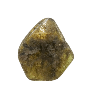 Green Garnet Polished Slice