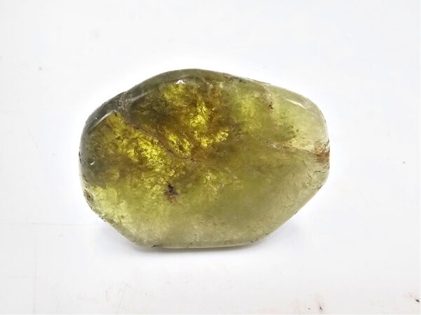 Green Garnet Polished Slice