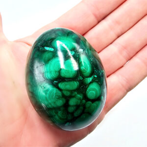 Green Malachite Polished Egg