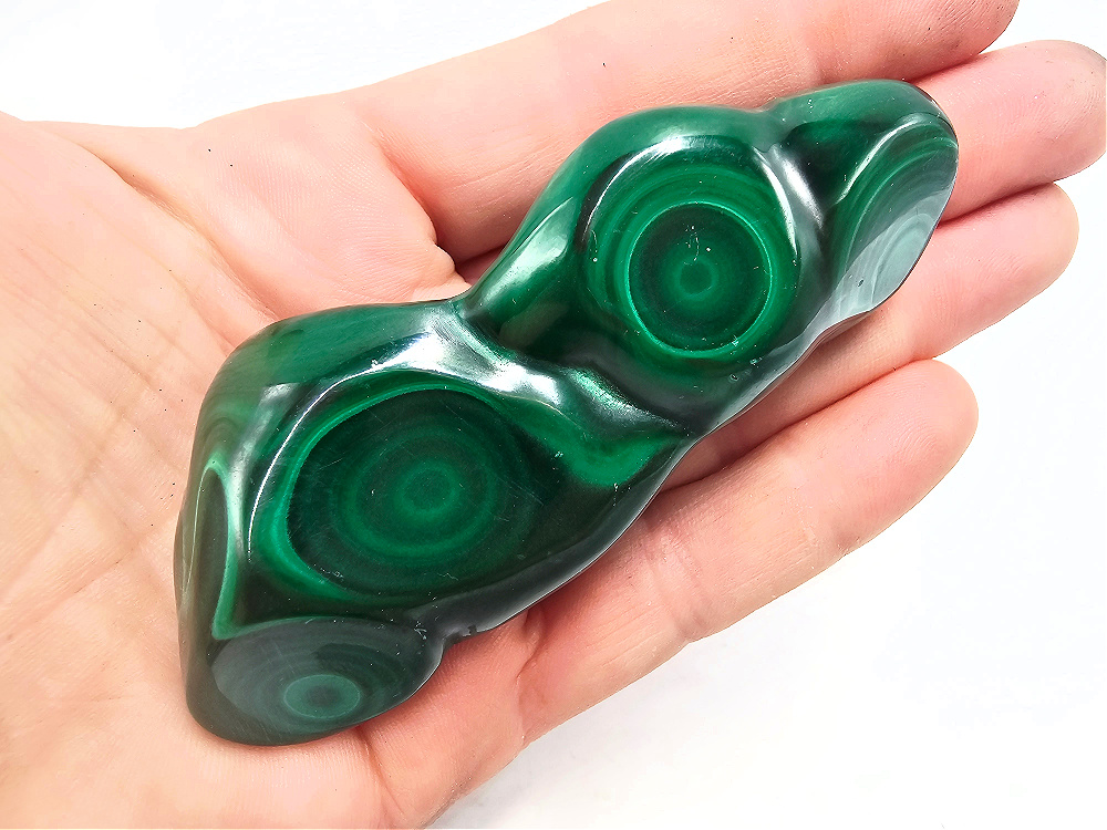 Green Malachite Polished Freeform B (134g) Green Malachite Polished Freeform