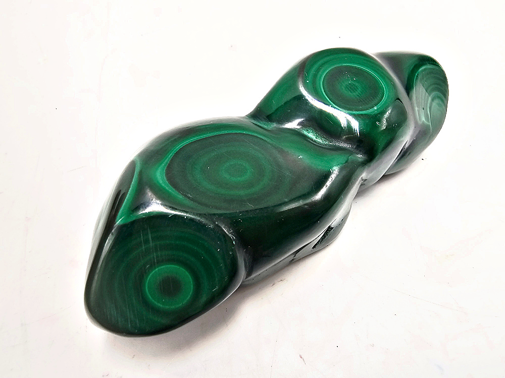 Green Malachite Polished Freeform B (134g) Green Malachite Polished Freeform B (134g) - Image 2