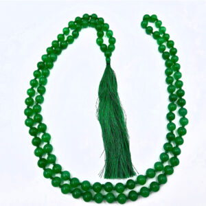 Green Jade Mala Necklace