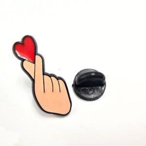 Hand Love Pin Badge