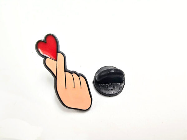 Hand Love Pin Badge