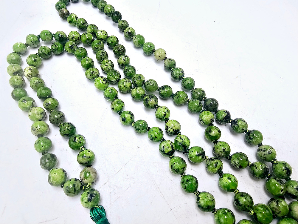 Indian Serpentine Mala Necklace Indian Serpentine Mala Necklace - Image 2