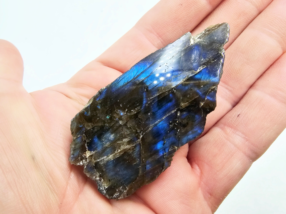 Labradorite Semi Polished E (63.3g) Labradorite Semi Polished