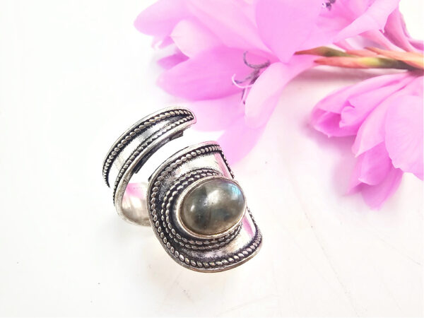 Labradorite Wrap Ring