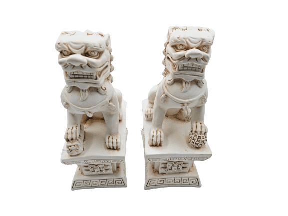 Large Feng Shui Fu Dogs (24cm) Set of 2 Large Feng Shui Fu Dogs (24cm) Set of 2 - Image 2