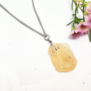 NEW Libyan Desert Glass Necklace A (5.1g)