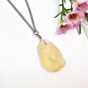 NEW Libyan Desert Glass Necklace B (4.6g)