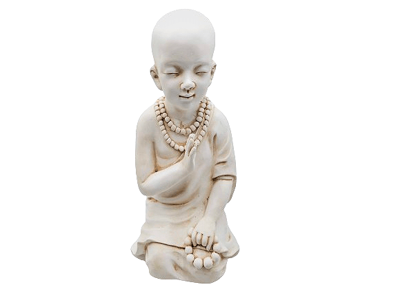 Meditating Monk Statue Mala Beads (32cm) Meditating Monk Statue Mala Beads (32cm)