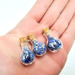 Mini Bottle Of Lapis Lazuli Chips
