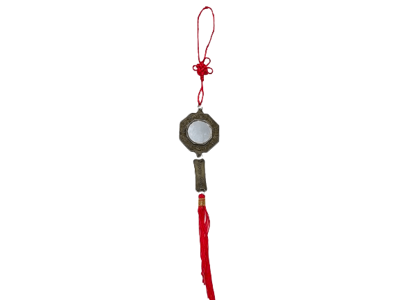 Yin Yang Tai Chi 12 Horoscope Bagua Mirror Tassel Yin Yang Tai Chi 12 Horoscope Bagua Mirror Tassel - Image 2