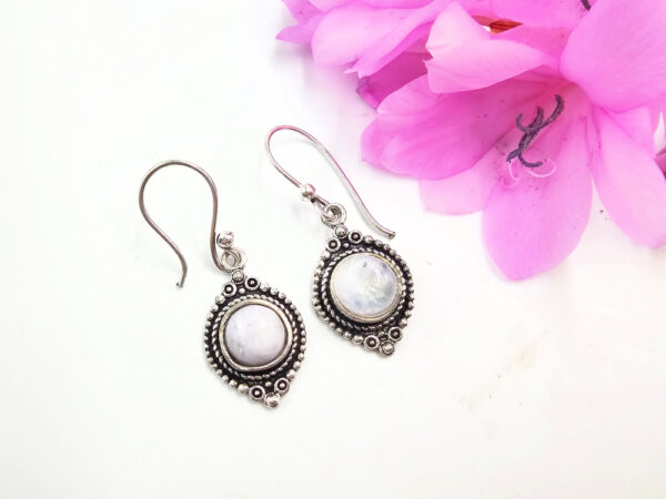 Moonstone Earrings New Age
