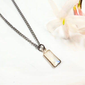 Moonstone Dainty Necklace