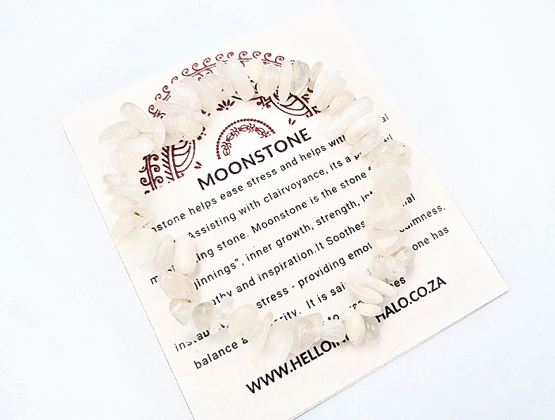 Moonstone Chips Bangle Moonstone Chips Bangle