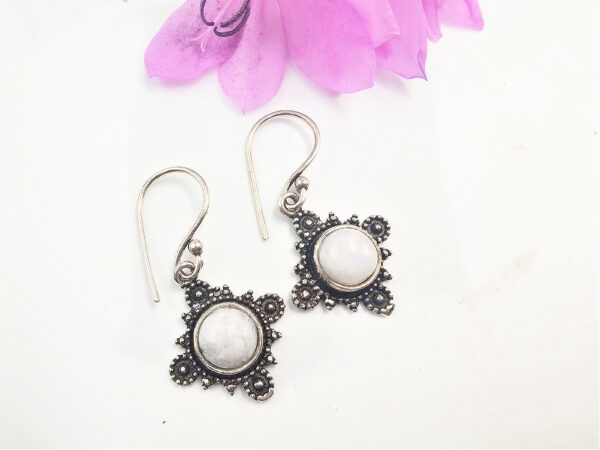 Nordic Moonstone Earrings