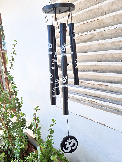 OM Wind Chime Black (60cm) OM Wind Chime Black  (60cm) - Image 2