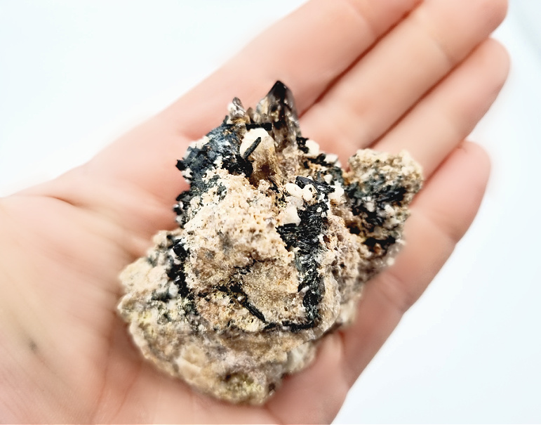 Aegirine Cluster M (102g) Orthoclase Aegirine Cluster M (102g) Orthoclase